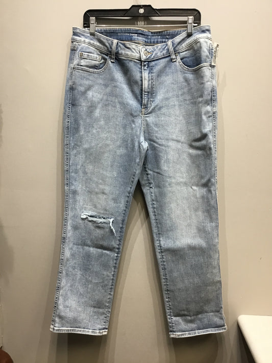 Jeans Straight By Chicos  Size: 14