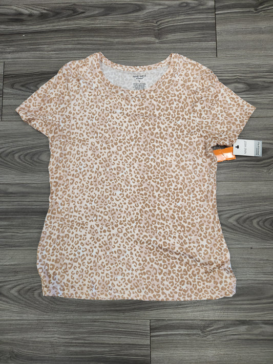 Top Short Sleeve By Nine West  Size: L