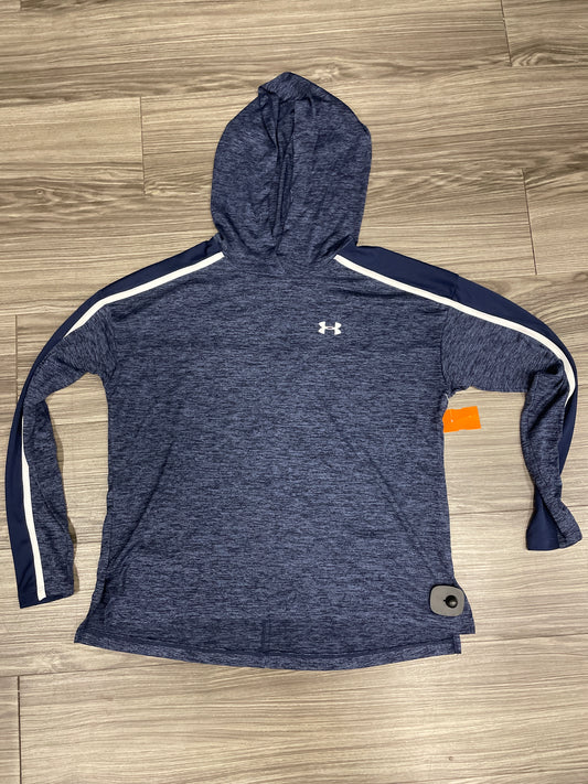 Athletic Top Long Sleeve Hoodie By Under Armour  Size: S