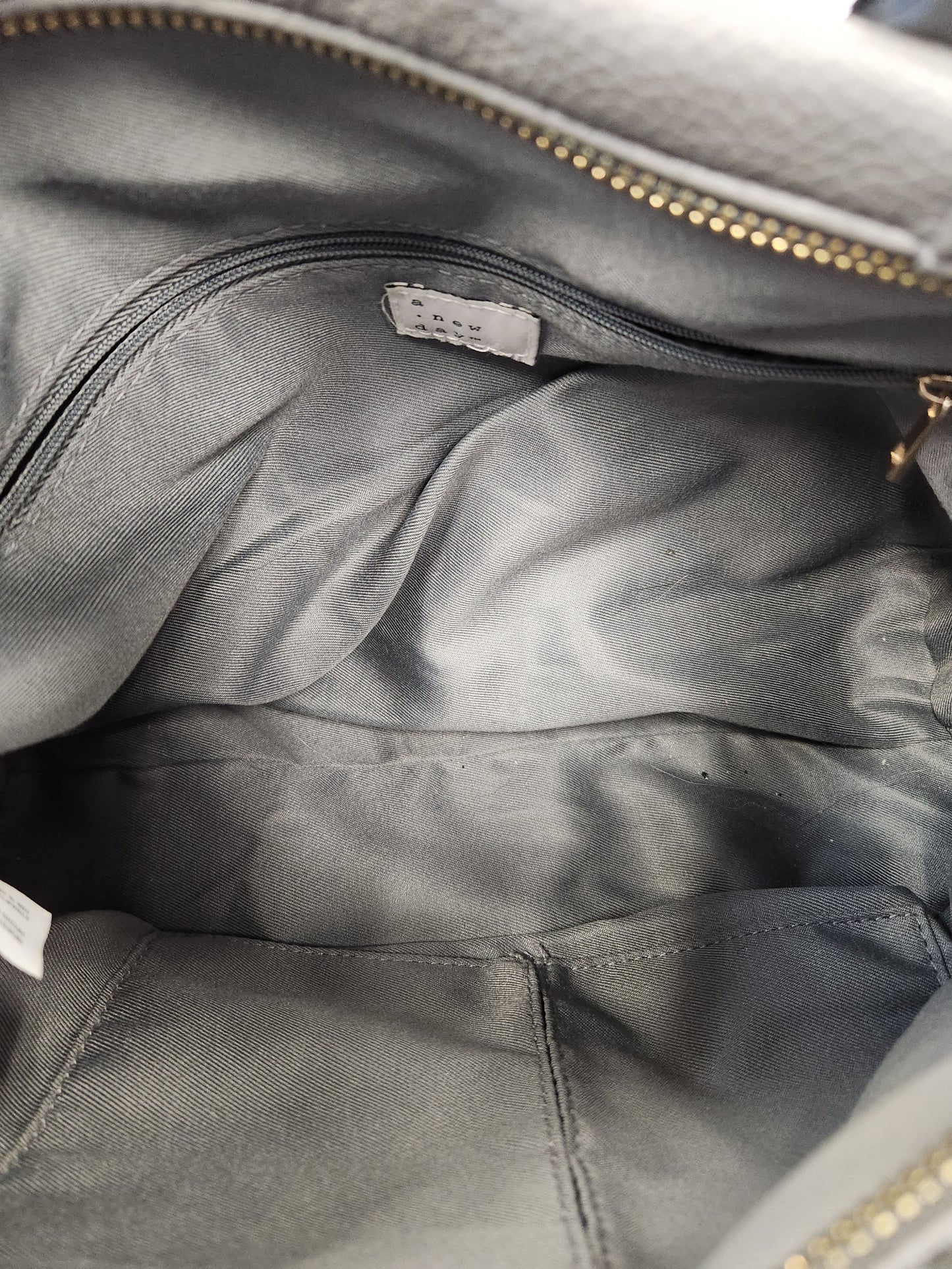 Handbag Leather By A New Day  Size: Medium