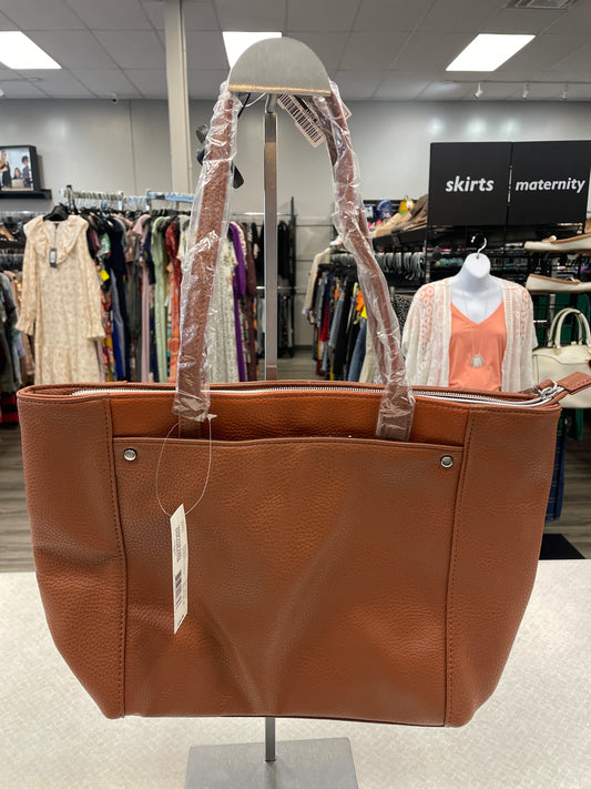 Handbag Leather By Laura Scott  Size: Medium