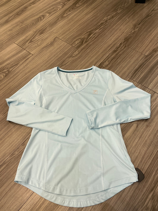 Athletic Top Short Sleeve By Fila  Size: M