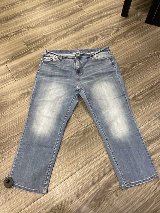 Jeans Straight By Time And Tru  Size: 20