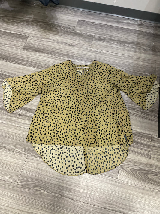 Blouse Long Sleeve By Clothes Mentor  Size: 22