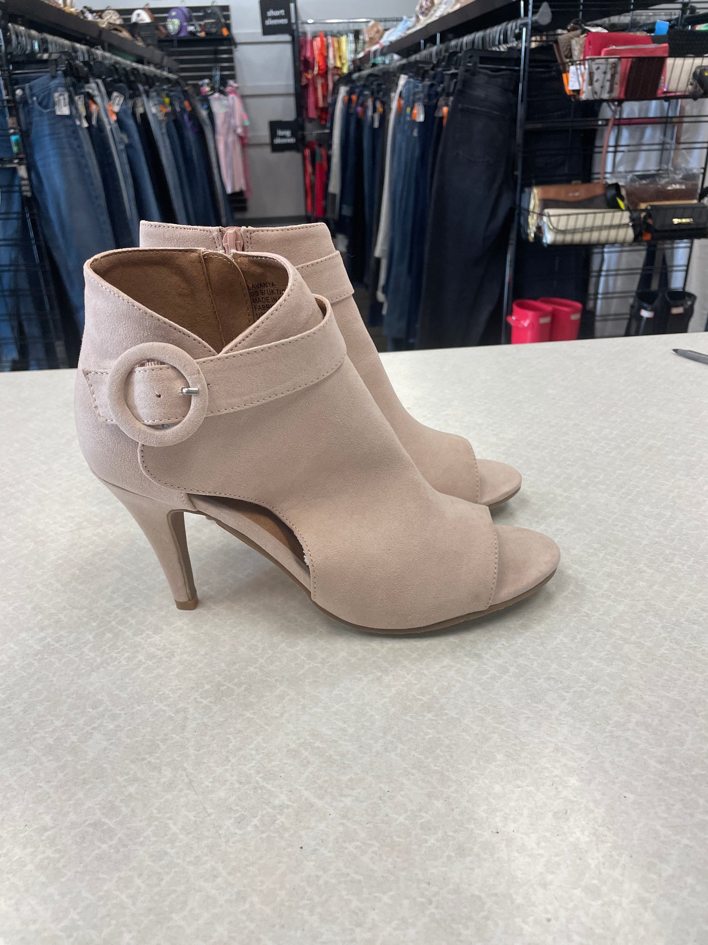Boots Ankle Heels By Justfab  Size: 9